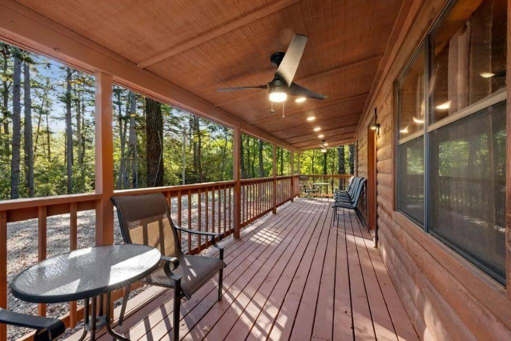 Апартаменты Misty Moonlight, Sleeps 4, Mountain Cabin Брокен-Боу Экстерьер фото